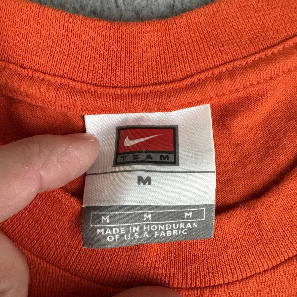 Oregon State Beavers Vintage Shirt Y2k Beaver Country Swoosh Orange Men's Size M
